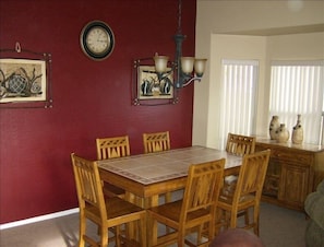 Seperate Living/ Dining Area.