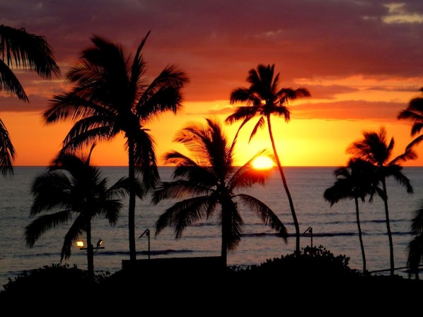 Picture taken from our Lanai.  180 degree view!