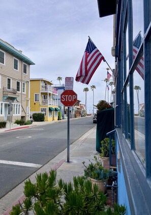 View from our home - 1/2 block to the beach and town