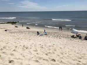 Ocean beach just one block away