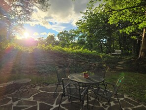 Sun setting