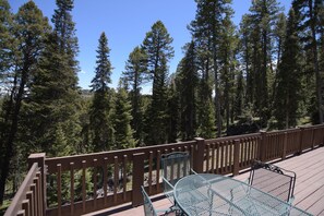 Relax on the front porch, soaking in the Colorado sunshine