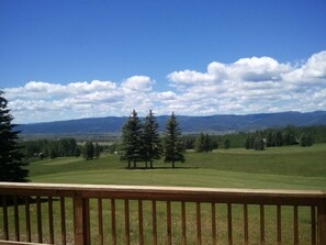 View from the main level  wraparound deck.  Best view around!