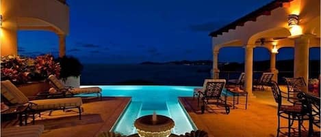 Infinity Edge Pool (Nightime)