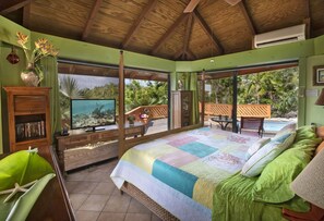 Your poolside bedroom awaits you 