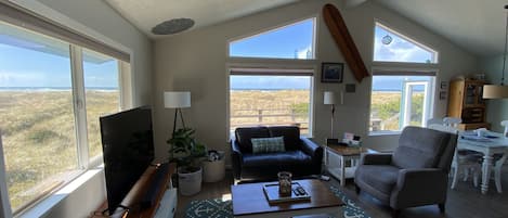 First Floor Living/Great Room.  Ocean view from every window.