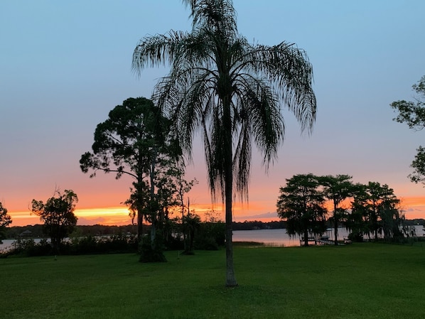 Sunset from the cottage