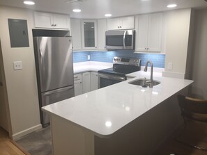 Newly renovated kitchen