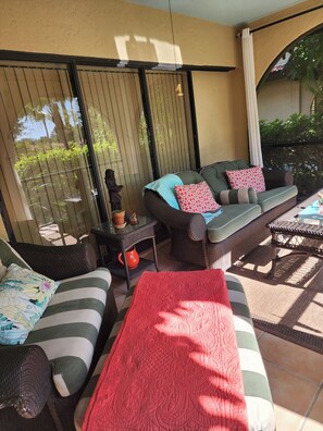 Screened Lanai.