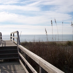 walkway over the dunes