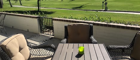 Golf Course Patio-Overlooking 9 west T-Box