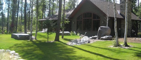 Rear view of Wild Swan Retreat Center