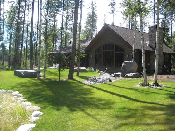 Rear view of Wild Swan Retreat Center