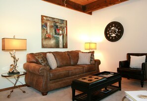 Living Room with Queen Sleeper Sofa