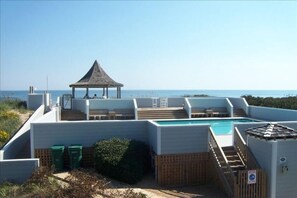 Schooner Ridge Neighborhood Oceanfront Pool w/Showers and Private Beach Access