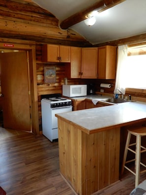 Cabin 5 kitchen