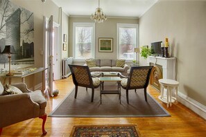 Pulteney Suite has a sleep sofa in the Living Room