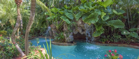 Waterfall Pool & Cave/Grotto 