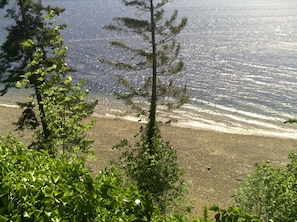 Gravel beach