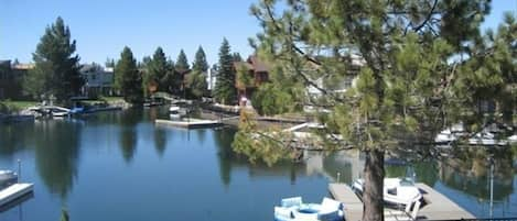 Fishing, Swimming and boating right off our dock