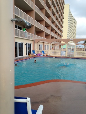 One of the pools