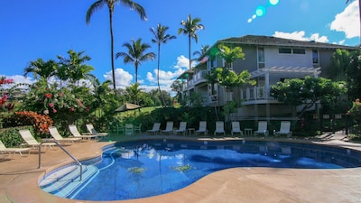 Winter Sale! ❄️ PREMIERE 🌊OCEAN &⛳️GOLF COURSE views! 3br/2ba villa in Wailea 