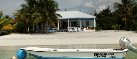 Camp David viewed from the water - just steps from your deck - your boat awaits.