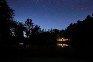 Starry nights at the cabin
