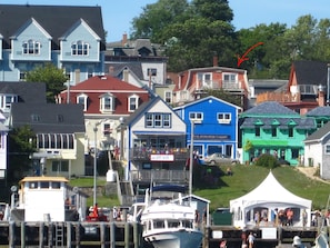 Facing Lunenburg Harbour