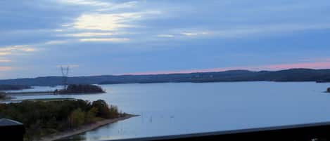 View From the Balcony, Largest Channel of Water on Table Rock Lake!