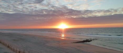 What a great way to start your day ... sunrise over the Atlantic!