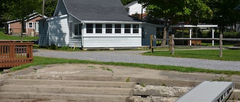 View of Cottage from Dock