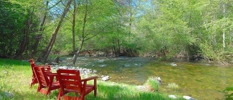 Relax by the river!