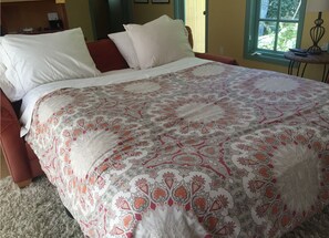 Queen Bed in Guest House