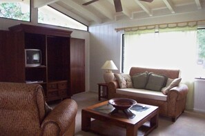 Living Room, Teak furniture, TV