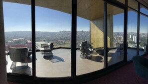 Sky Lounge w fire pits & pool tables for you to enjoy with family and friends 