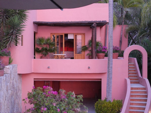 Casita is above the two car garage