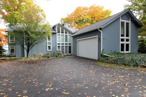 View from the driveway.