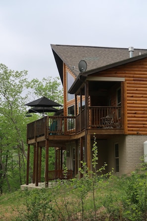 View of the deck