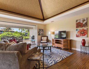 Indoor and Outdoor living at it's best! Open the 17 foot pocket doors for seamless access tot he covered lanai