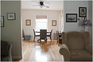 Dining Room view from Living Room