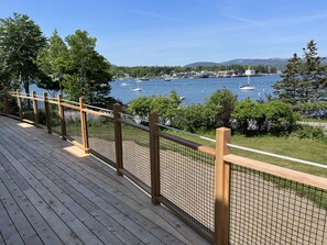 Deck in back of house