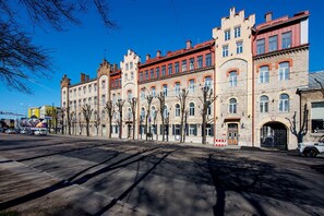 Fassade der Unterkunft