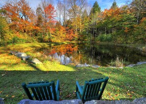 Beautiful photo taken by guest. View from the front porch