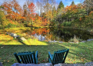 Beautiful photo taken by guest. View from the front porch