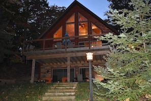 Night View From Lake Side