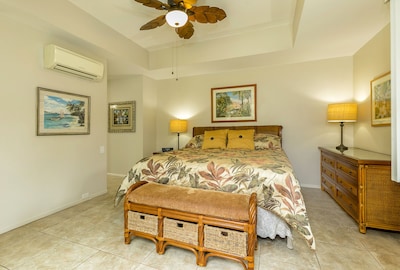 Wailea Dream Property, Comfy King Bed, Full AC, Weber BBQ, Salt H2O pool & more