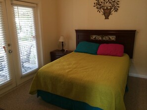 Main floor bedroom with Queen