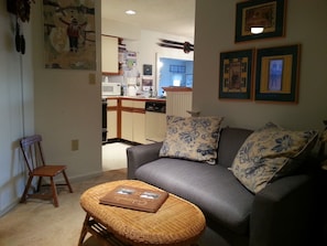 Alcove with Kitchen View