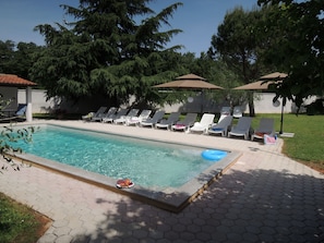 Pool mit Salzwasser